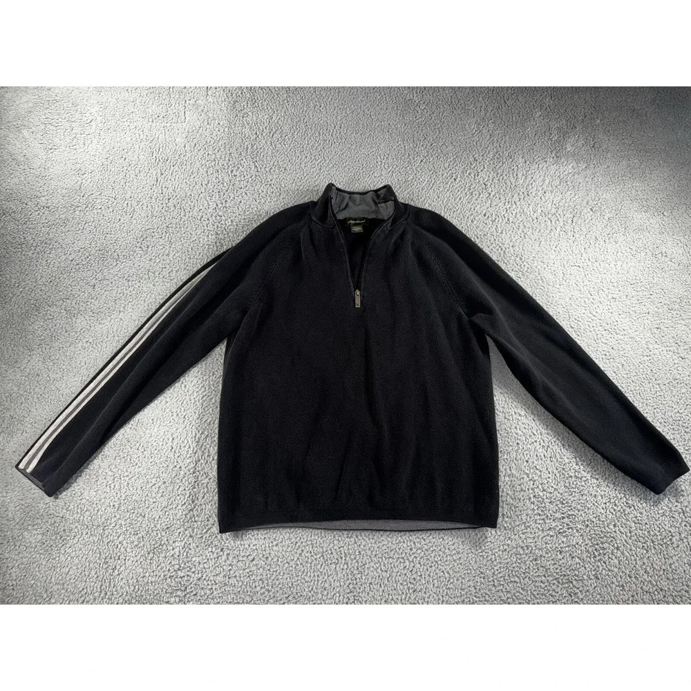 VTG‎ Y2k Quarter Zip Men L Tall Knit 90s Retro Blokecore Gorpcore Sporty Street